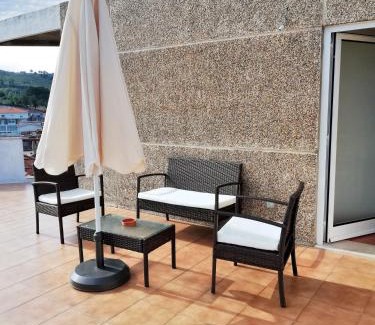 Baiao Apartment | Apartment with Mountain View in Eiriz – 65 sqm – Terrace