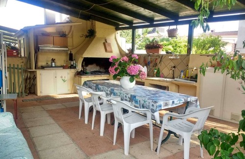 Girasole Apartment | Apartment with panoramic veranda, equipped garden Arbatax area