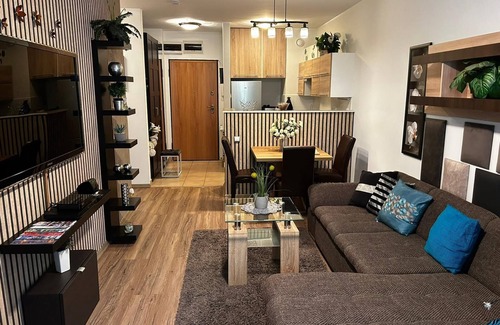 Erzsebetvaros Apartment | Apartment with private garden in Budapest a few steps from Simplakert,with WiFi.