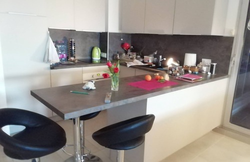 Cagnes-sur-Mer Apartment | Apartment with sea view, cosy, air-conditioned, secure private parking, quiet location
