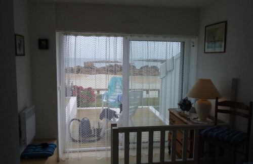 Tregastel Apartment | Apartment with spectacular sea views, terrace with direct beach access