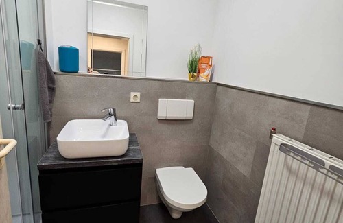 Altlindenau Apartment | Apartment with stadium view
