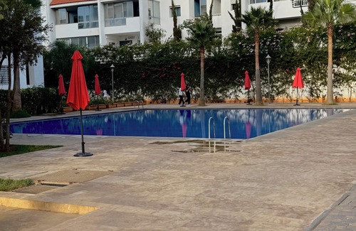 Mohammedia Apartment | Apartment with swimming pool 5 minutes from La Plage Sablette