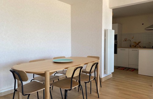 Perros-Guirec Apartment | Apartment with WIFI and Sea View, Trestraou Beach in Perros-Guirec