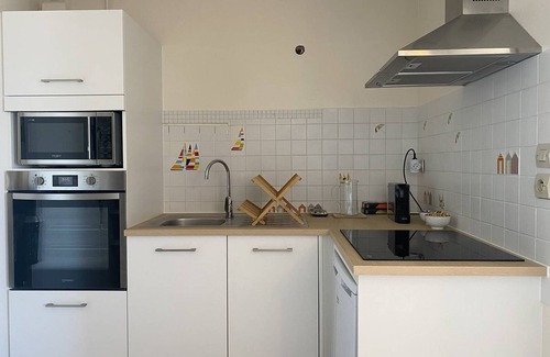 Perros-Guirec Apartment | Apartment with WIFI and Sea View, Trestraou Beach in Perros-Guirec