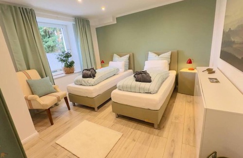 Stolberg Apartment | Apartment 'Zur Gelassenheit' with Shared Garden, Terrace and Wi-Fi