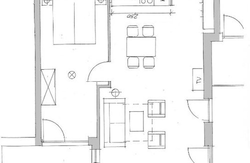 Eckernfoerde Apartment | Apartmenthaus Hafenspitze Ap 39 "Hafentraum", Blickrichtung Binnenhafen WestInnenstadt