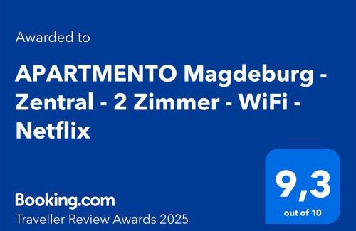 Sudenburg Apartment | APARTMENTO Magdeburg - Zentral - 2 Zimmer - WiFi - Netflix