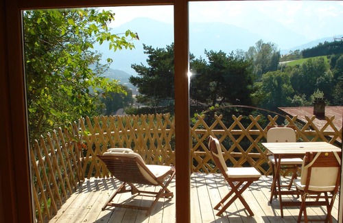 Sallanches Apartment | Apartments 70m2 Sallanches 200m2 Garden - Panoramic view of Mt-Blanc