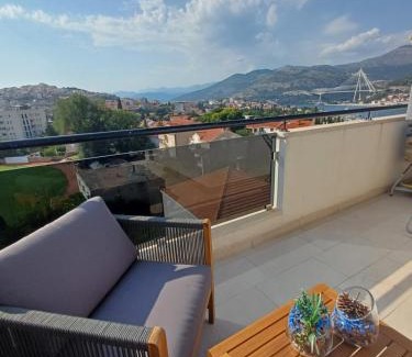 Lapad Apartment | Apartments Mak & Lux - sea & sunset top view