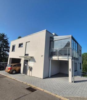 Sondelfingen House | Apartments Seibel Doppel-Zweibettzimmer mit Küche und Wintergarten