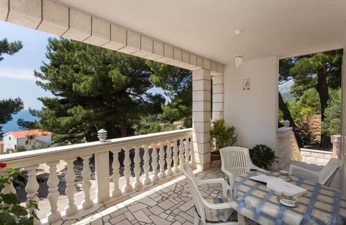Orebic Apartment | Apartments Villa Dingač-Borak - One Bedroom Apartment with Balcony and Sea View No. 2