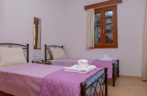 Aperathos Apartment | Apiranthian house-Panoramic view Cycladic Naxos