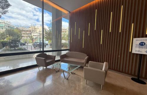 Ampelokipoi Apartment | Apollo Tower Luxury Athens Centre View Apt
