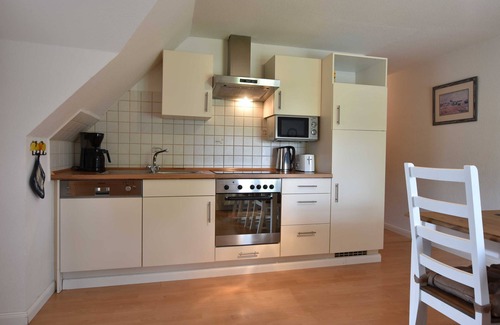 Insel Poel Apartment | App.3/3-room (6 adults + infant), attic, with water view - Ferienwohnungen Zum