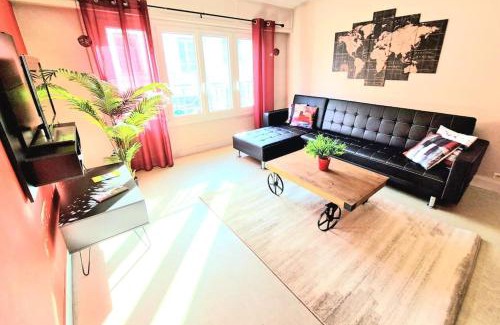 Evreux Apartment | App 5 - T3 Hyper Centre Lumineux et Calme 5min Gare