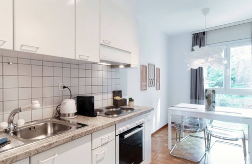 Chiasso Apartment | App. near italian border (Pink Flat 2)