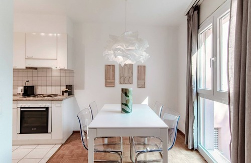 Chiasso Apartment | App. near italian border (Pink Flat 2)