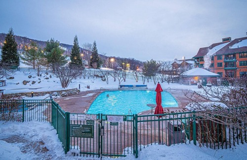 Vernon Condo | Appalachian @ Mtn Creek Pool Hot Tubs Sauna Gym Deck Mtn Front #330