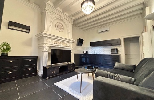 Limoges Apartment | Appart 2, Beautiful ground floor apartment with air conditioning and terrace