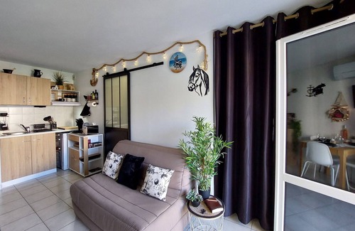 Palavas-les-Flots Apartment | Appart 3 stars Beach 100m(1 min walk) Palavas Rive Droite Terrace+Parking