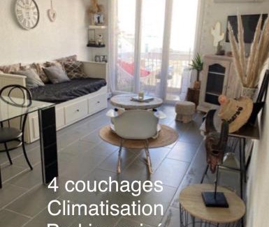 Mediterranee Apartment | Appart 4 couchages proche de la mer