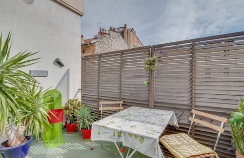Liberation Apartment | Appart 40m² / Center /Air conditioning /Terrace 10m²/Calm/Netflix /Security