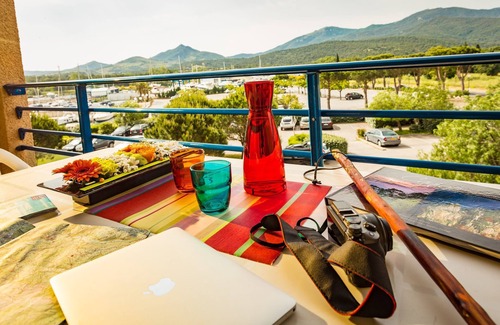 Plage d'Argeles Condo | Appart charmant côté montagne + piscine sur place