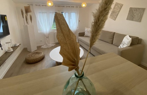 Chaumontel Apartment | Appart « Cosy Boheme » Parc Asterix, Chantilly, CDG