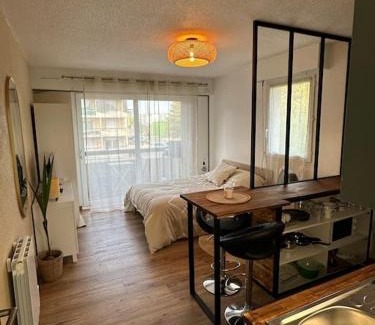 Octeville Apartment | Appart cosy, balcon, parking