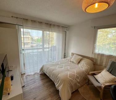 Octeville Apartment | Appart cosy, balcon, parking
