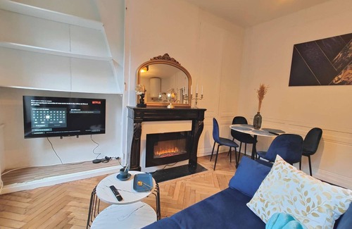 Quartier Vieux Marche-Cathedrale Apartment | ★ Appart'HomeCity | Rouen Marne 1850 ★ 1 Bedroom ★ Fiber Wifi ★ Art'Deco