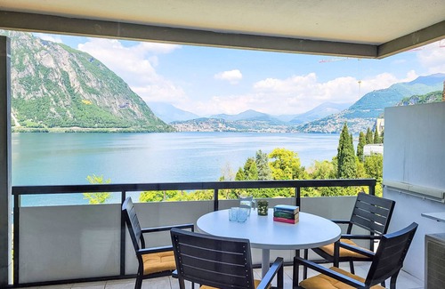 Bissone Apartment | Appartamento 610 by Interhome
