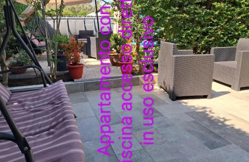 Sant'Antonio Abate Apartment | Appartamento con accesso diretto in piscina privata uso esclusivo