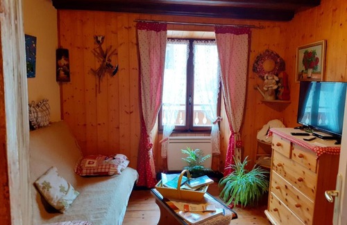 Le Bouchet-Mont-Charvin Apartment | Appartement d'une chambre avec terrasse amenagee et wifi a Le Bouchet Mont Charvin