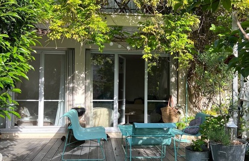 Bois-Colombes Apartment | Appartement à 10' de Paris Avec Jardin et Terrasse, 2 Chambres