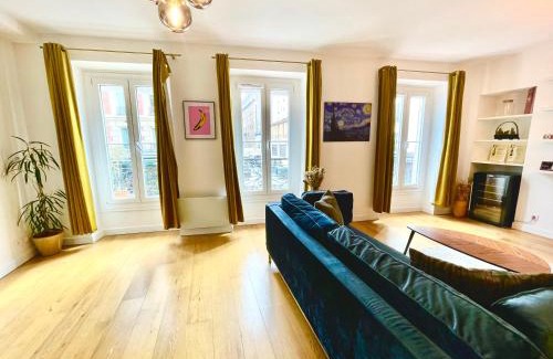 Quartier de la Folie-Mericourt Apartment | Appartement Élégant & Chic à Paris