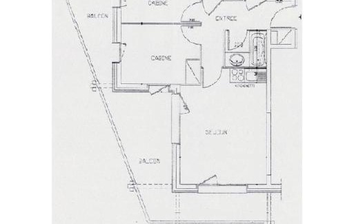 Les Bruyeres Apartment | Appartement 2 chambres, balcon Sud-Ouest, Les Menuires - FR-1-452-235