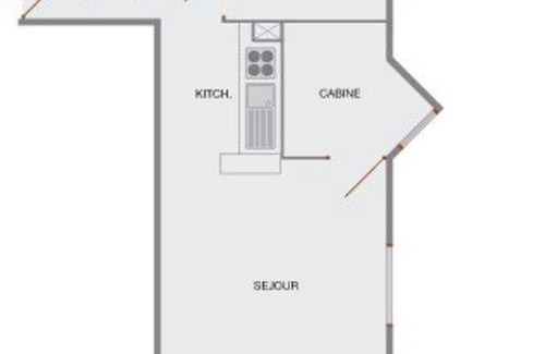 Le Grand-Bornand Apartment | Appartement 2 Pièces Cabine avec Balcon Sud - Proche Pistes et Commerces - FR-1-241-188
