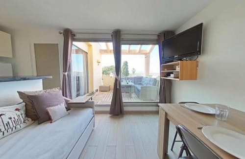 Leucate Apartment | Appartement 2 piéces 4 couchages ULYSSE PORT LEUCATE NATURISME PL080-TB38