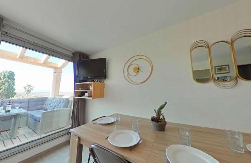 Leucate Apartment | Appartement 2 piéces 4 couchages ULYSSE PORT LEUCATE NATURISME PL080-TB38