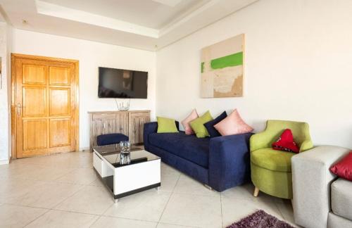 El Jadida Apartment | Appartement 26 ensoleillé à 5 min de la plage El Jadida Piscine à 15km de l'appartement