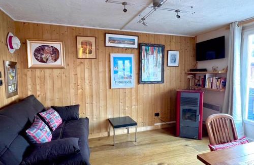 Les Houches Apartment | Appartement 2pieces Hyper Centre Les Houches, proche Chamonix