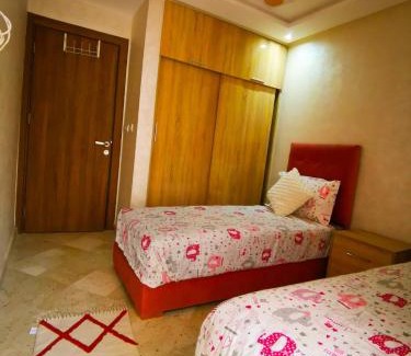 Cite Charaf Apartment | appartement 3 chambre salon agadir