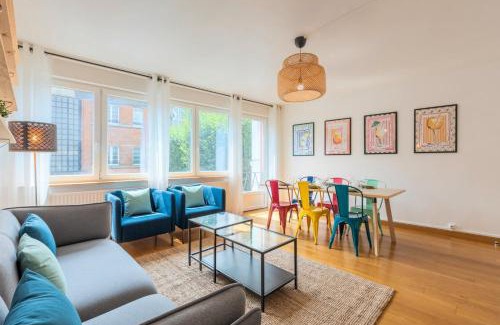 Tourcoing Apartment | Appartement 3 chambres, centre-ville avec parking