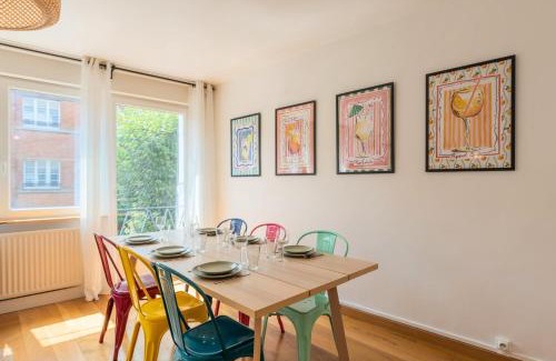 Tourcoing Apartment | Appartement 3 chambres, centre-ville avec parking