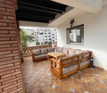 Oued Laou Apartment | Appartement 4pc à 150m vue mer et vaste terrasse