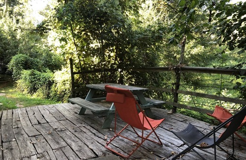 Bain-de-Bretagne Cottage | Appartement 5 couchages avec vue sur l'étang