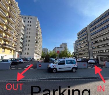 Vauban Apartment | Appartement 6 personnes Strasbourg proche centre ville & parking