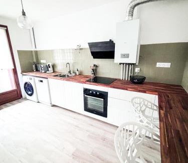 Colomiers Apartment | Appartement 79m2 proche Airbus tout confort lumineux 2 chambres, 1 bureau